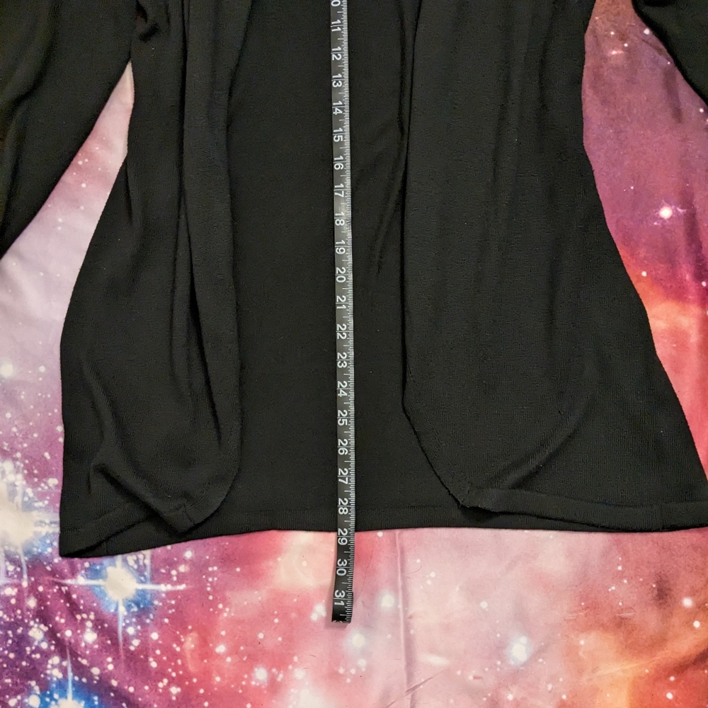 🖤 Black Ella Moss Cardigan Size Medium - Picture 2 of 7